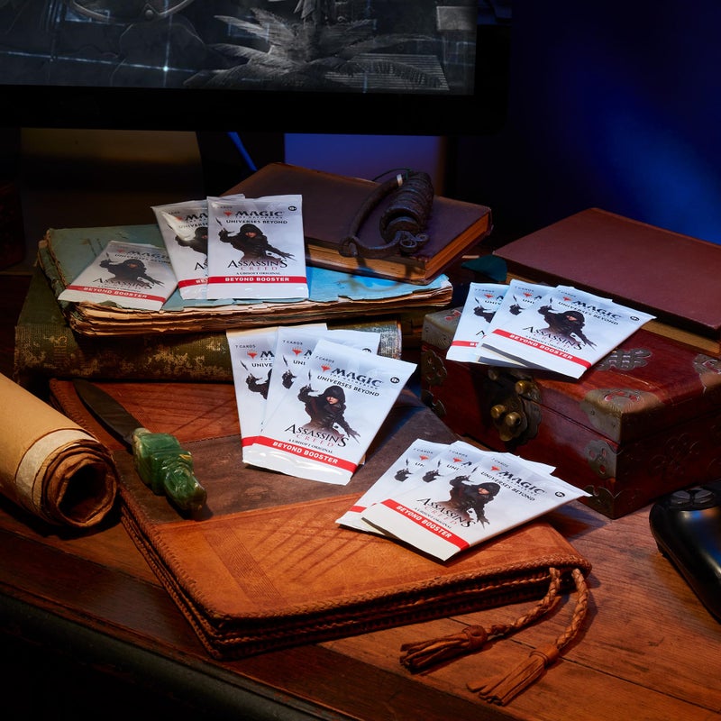 Magic the Gathering Magic: The Gathering - Assassin’s Creed Beyond Booster Box | 24 Beyond Boosters (7 Cards in Each Pack) | Collectible Trading Card Game for Ages 13+ - Image 2