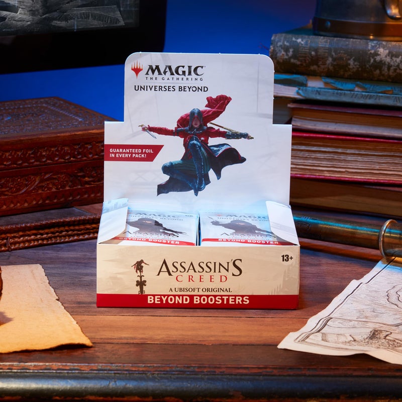 Magic the Gathering Magic: The Gathering - Assassin’s Creed Beyond Booster Box | 24 Beyond Boosters (7 Cards in Each Pack) | Collectible Trading Card Game for Ages 13+ - Image 3