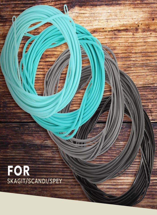 اس اف خيط صيد سمك السلمون SF Skagit Intermediate Tip Scandi 1D Spey Line مزود بحلقتين ملحومتين، لون نعناعي، وزن 125 غرام/8.1 غرام، طول 15 قدم/4.5 متر - Image 5