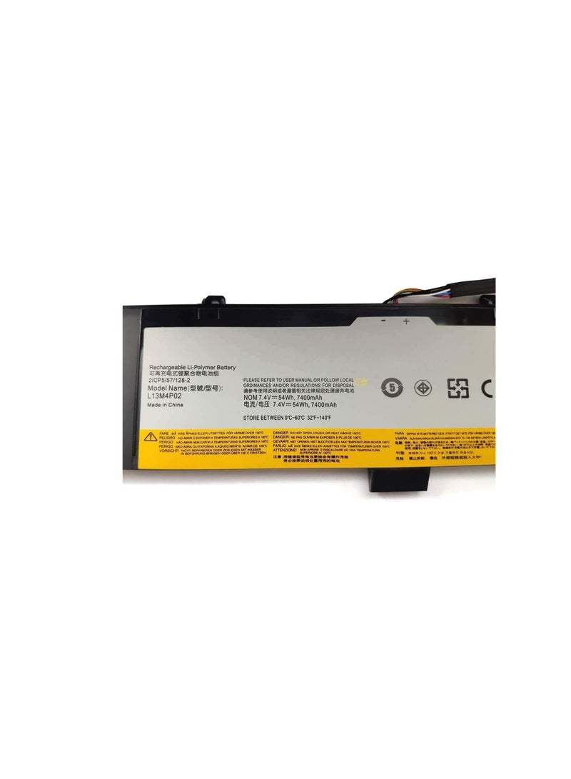 Terabyte Laptop Battery 7.4V 54Wh L13M4P02 L13N4P01 Compatible with Lenovo Erazer Y50 Y50-70 Y50-80 Y50P Y50P-70 Y70 Y70-70 Series 121500250 121500250 51 5BK10190 - Image 2