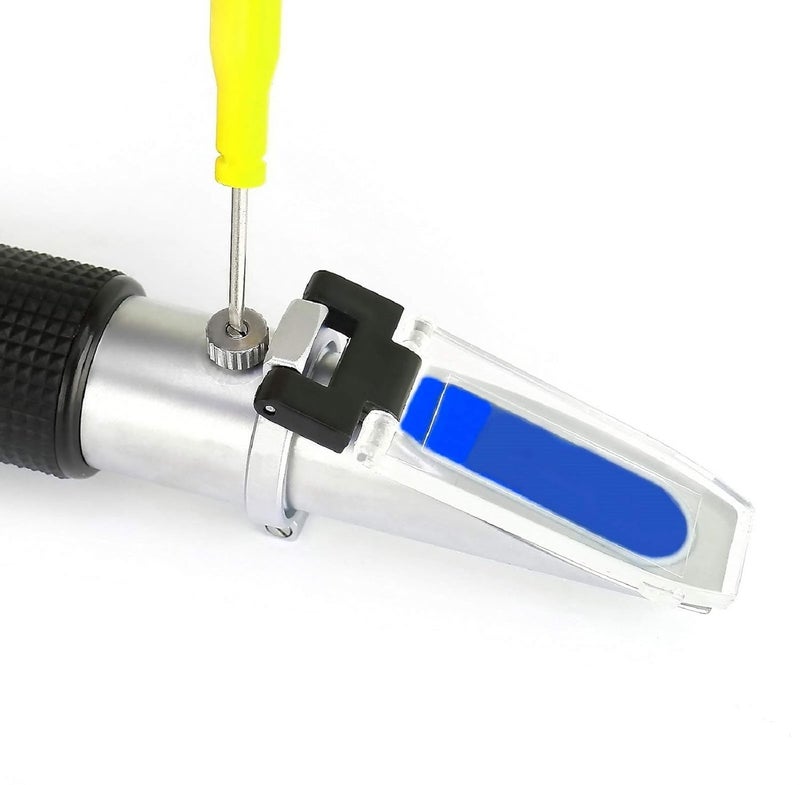 TRZ Refractometer 0-90% Brix Hand held Refractometer to Determine The Sugar Content of Honey Vegetable Oil Syrup Molasses with ATC Function - Image 5