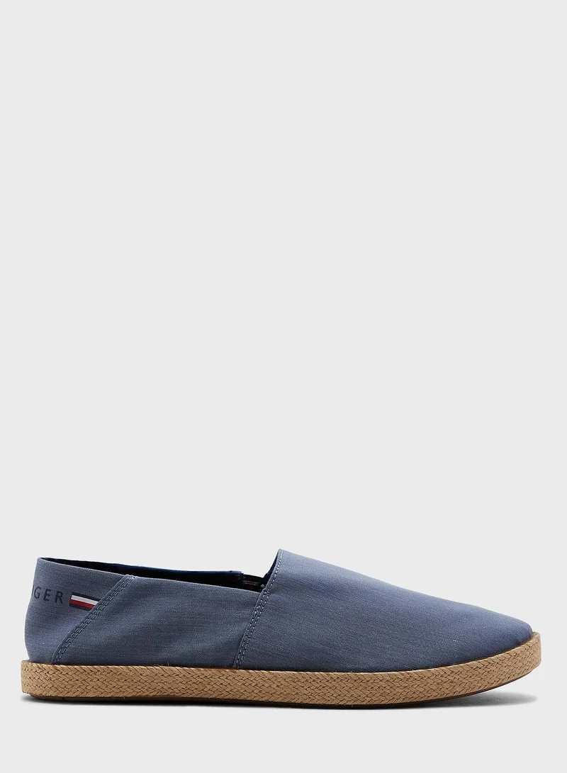 TOMMY HILFIGER Chambray Slip On Casual Slip Ons