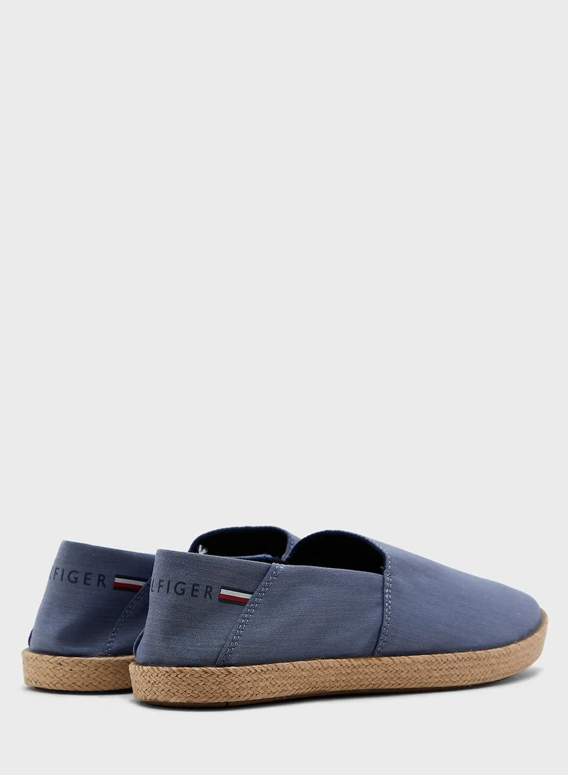 TOMMY HILFIGER Chambray Slip On Casual Slip Ons