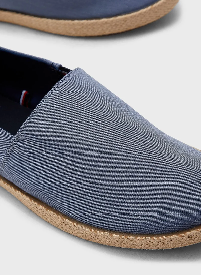 TOMMY HILFIGER Chambray Slip On Casual Slip Ons