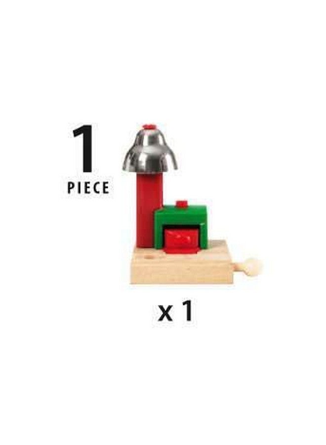 Brio Magnetic Bell Signal, Green - Accessory for Toy Train Sets, Ages 3 and Up - Image 5