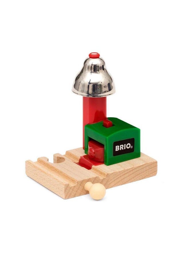 Brio Magnetic Bell Signal, Green - Accessory for Toy Train Sets, Ages 3 and Up - Image 2