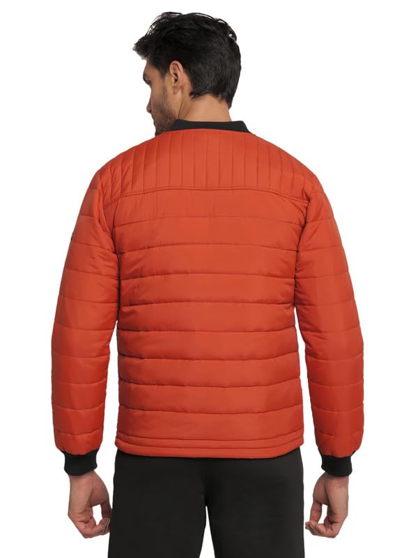 Wildcraft Men Polyester Standard Length Stylish 516_ Husky Rider Winter Jacket Full Sleeve (L,Rust) - Image 5