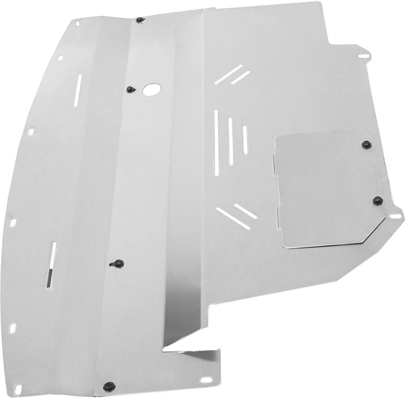 ECOTRIC Engine Splash Shield Aluminum Compatible with 2003-2009 Nissan 350Z 2003-2008 Infiniti G35 RWD Sedan G35 Sedan 2WD G35 Sedan 2WD G35 Coupe Skid Plate Under Tray Engine Cover Easy Oil Change - Image 2