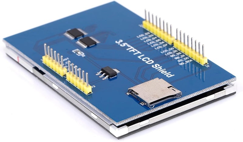 Visualization Module, Stable LCD Module 480x320 3.5in with The Flash SPI SPI Circuit Memory Card for Mega 2560 Board (with Touch) - Image 5