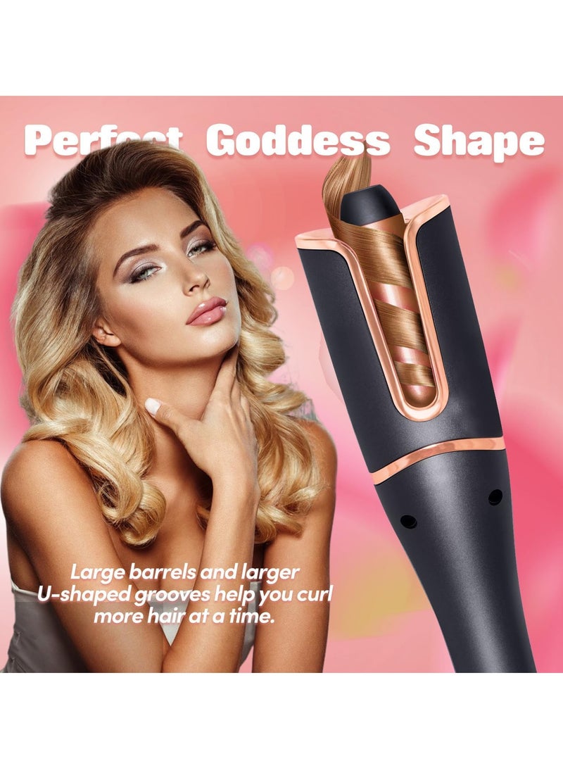 Auto Hair Curling Iron Ceramic Rotating Air Curler Air Spin Wand Styler Curl Machine Magic Hair Curler Automatic Hair Curler - Image 3