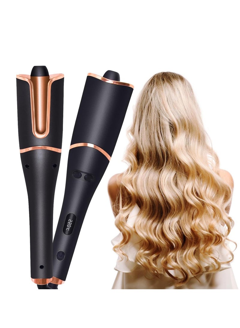 Auto Hair Curling Iron Ceramic Rotating Air Curler Air Spin Wand Styler Curl Machine Magic Hair Curler Automatic Hair Curler - Image 1