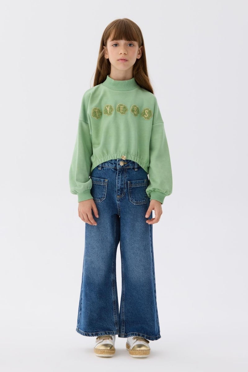 TYESS Bg Store Girl Denim Pants - Image 1