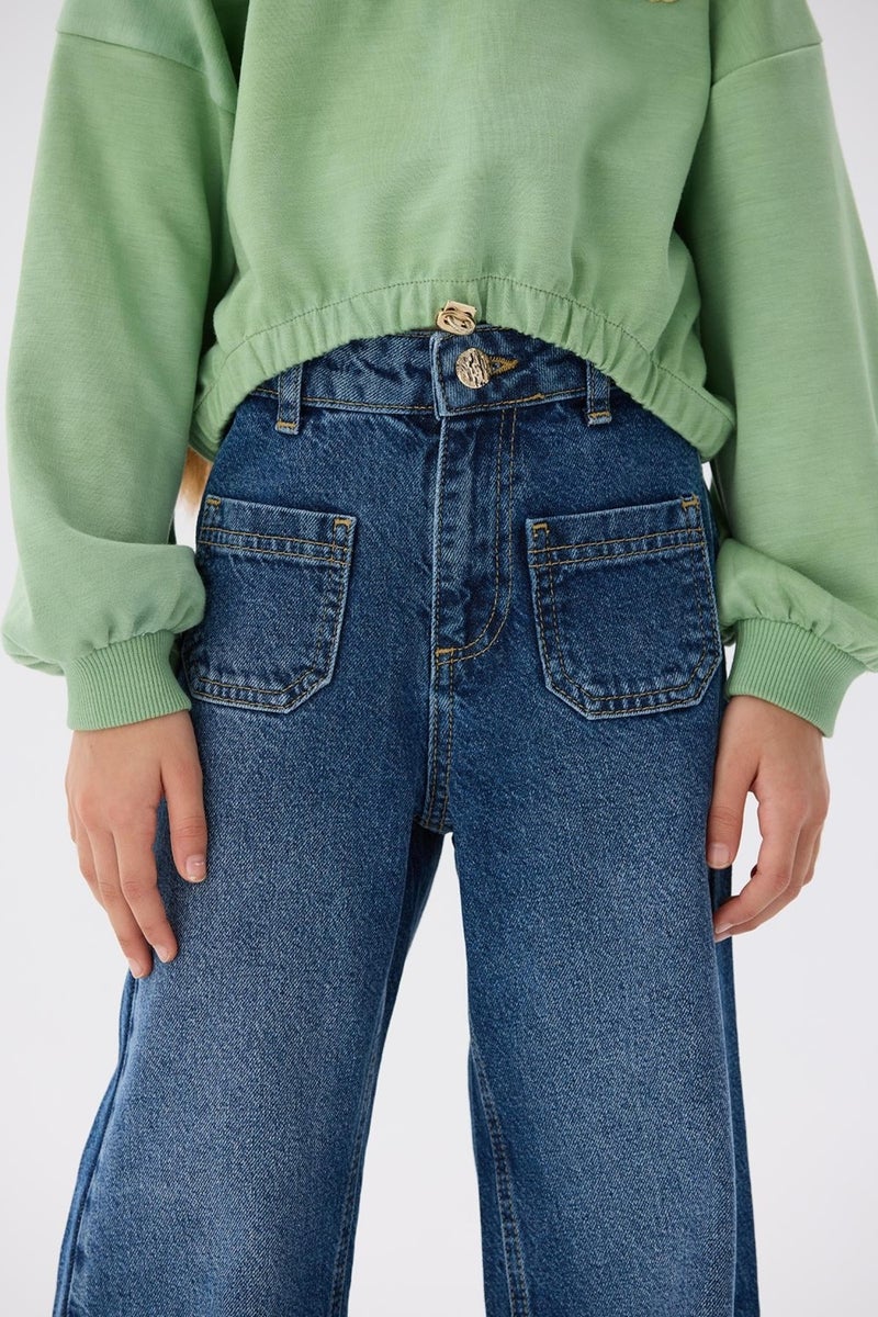 TYESS Bg Store Girl Denim Pants - Image 3