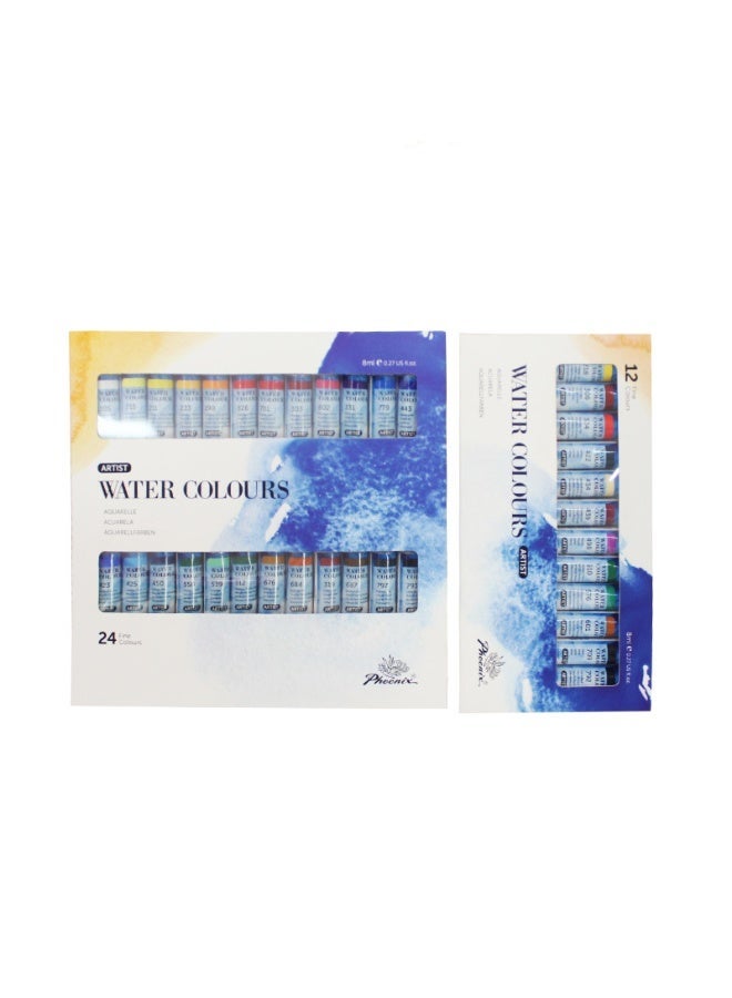 Phoenix - Watercolor Tube Set, 24 Colors, 8ml - Image 3