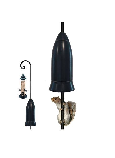 Bird Seed Feeder, Bird Feeders for Wild Bird, Hanging Bird Feeder for Seeds, Squirrel Deflector, Garden Bird Feeding Station, Suitable for Squirrels, Rodents