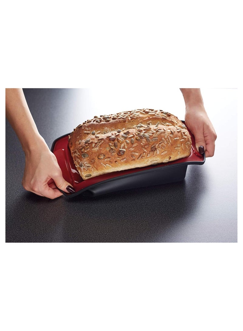 KitchenCraft Masterclass Smart Silicone Flexible Loaf Pan 22X10Cm (8½"X7"), Sleeved - Image 2