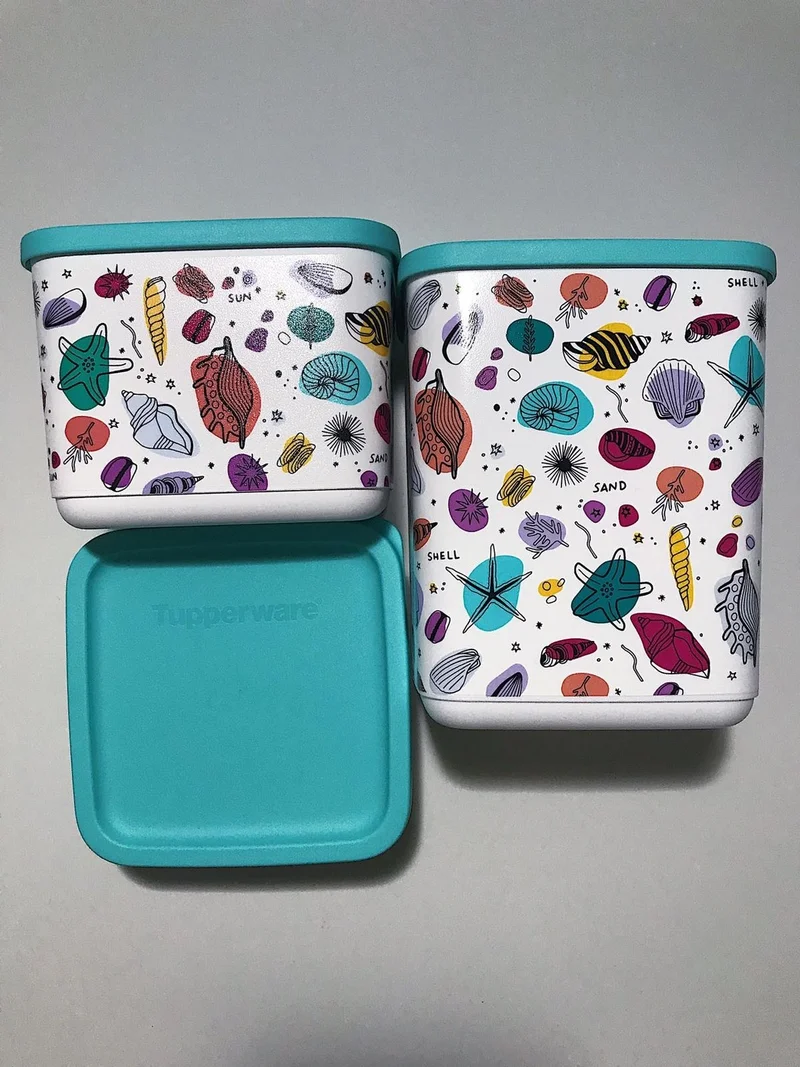 Tupperware Cubic Series Storage Set of 3