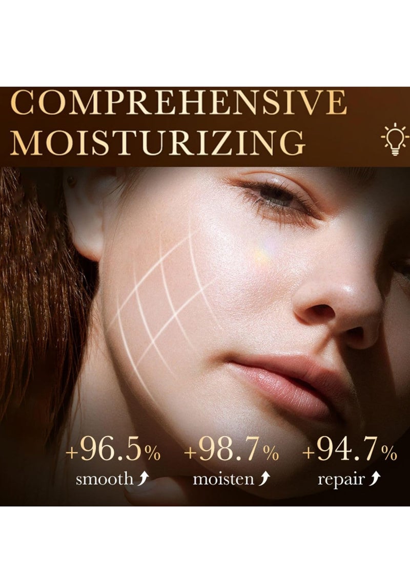 Zozu - 24k Gold Serum for Face, Peptide Serum for Face, Hyaluronic Acid, Moisturizing Hyaluronic Acid, Anti-Aging Face Serums with Hyaluronic Acid, for Dark Spots & Fine Lines, for Women's Skin Care (30 ml) - Image 1