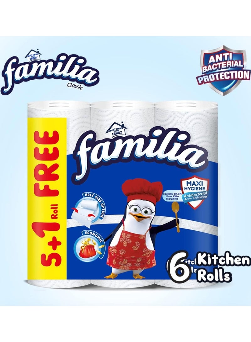 Familia Tissue - Kitchen Towel - Classic 6 Rolls - Image 2