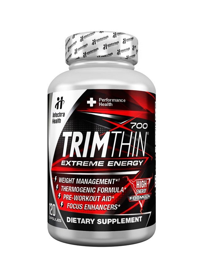 TrimThin حبوب الحمية الحرارية TrimThin® X700 مع طاقة قصوى مصنوعة في الولايات المتحدة 120 كبسولة - Image 1