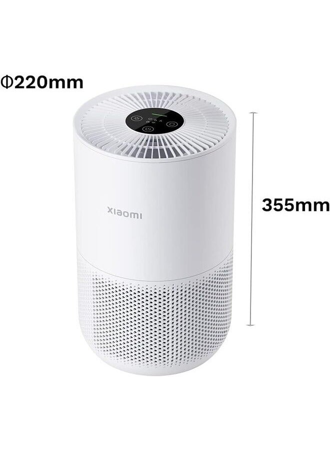 Xiaomi Smart Air Purifier 4 Compact BHR5860EU – Powerful & Quiet Air Purifier with 99.97% Filtration, Smart App Control, Real-Time Air Quality Monitoring, Low Noise & Energy Efficient Design – White AC-M18-SC White - Image 5