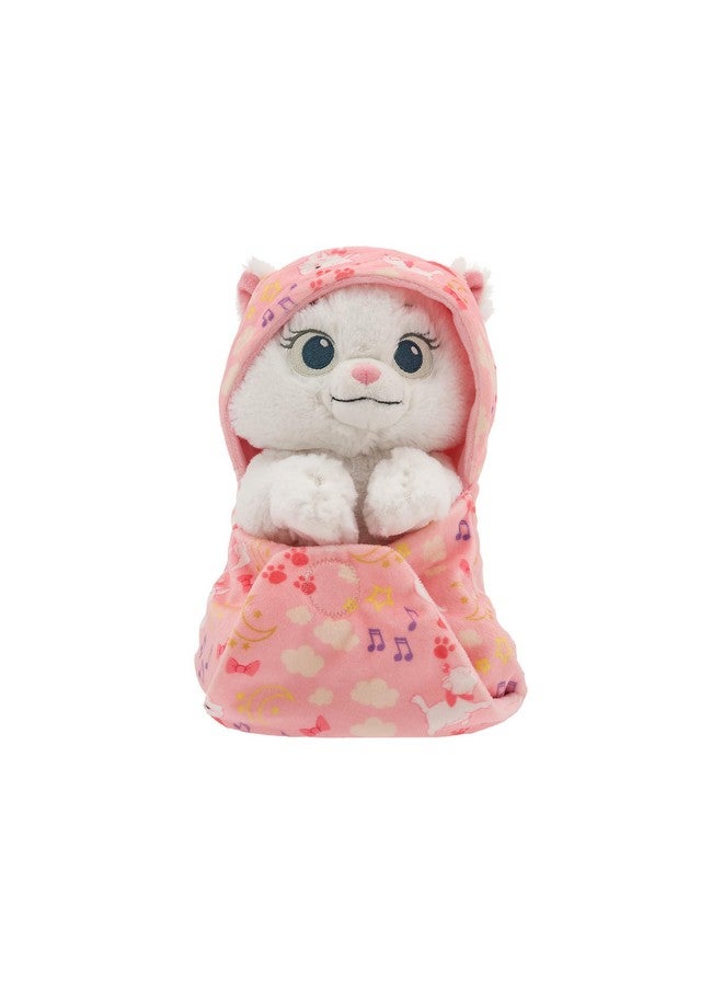 Disney Store Official Babies Collection: Marie Plush in Swaddle with Detailed Plush Features - Official Soft Toy - Stuffed Animals for Babies - Perfect for Fans & Kids - Image 1