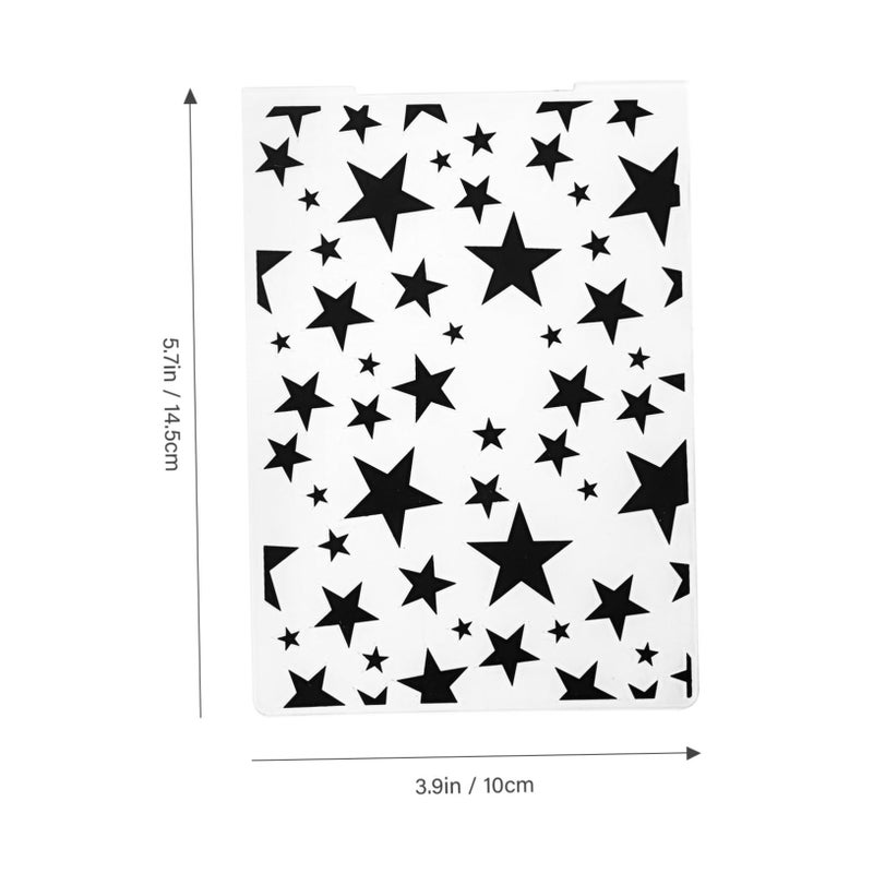 2 Pack Reusable Cake Stencils Plastic Templates Non Stick For Easy Cleaning - Image 3