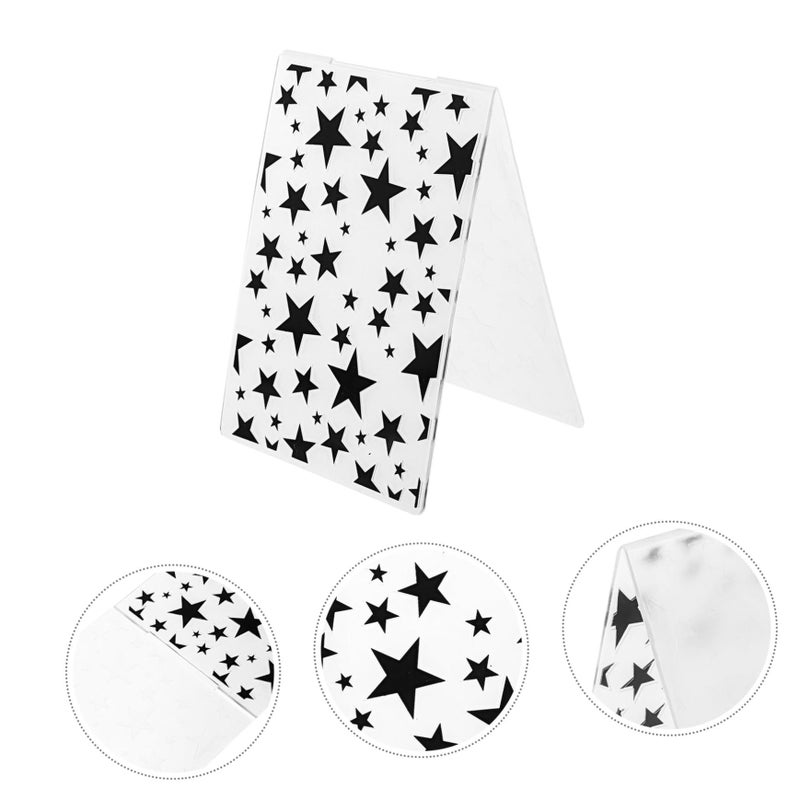 2 Pack Reusable Cake Stencils Plastic Templates Non Stick For Easy Cleaning - Image 4