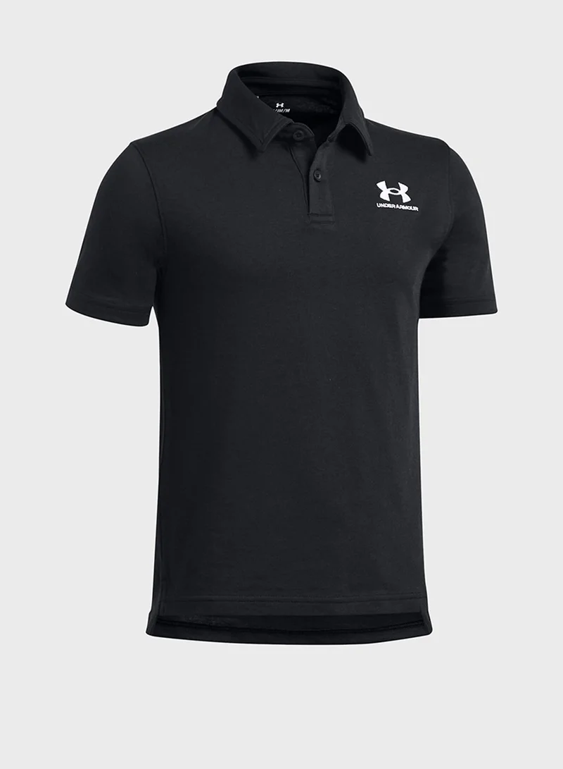 UNDER ARMOUR Boys' UA Icon Polo