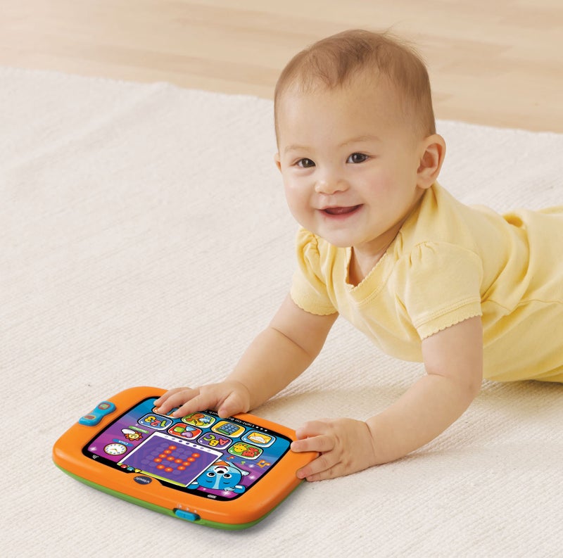 VTech Light-Up Baby Touch Tablet, Orange - Image 3