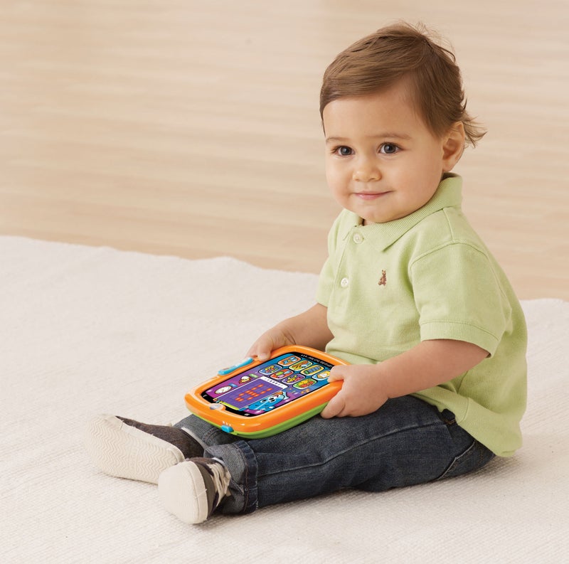 VTech Light-Up Baby Touch Tablet, Orange - Image 4