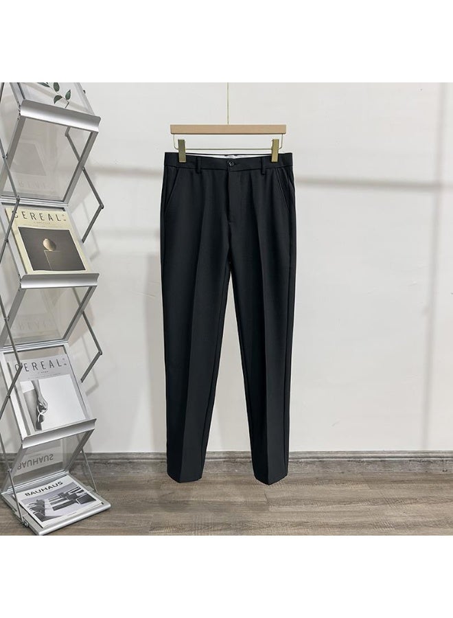 Shougu Men's Fashionable Casual Business Suit Pants