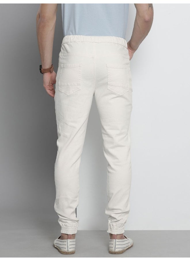 Men White Cotton Stretchable Slim Fit Denim Jogger - pzsku/Z9A68C7C1F2F33DB5964BZ/45/_/1733813440/c63e6f31-4da8-4b53-84eb-dc447f42c515