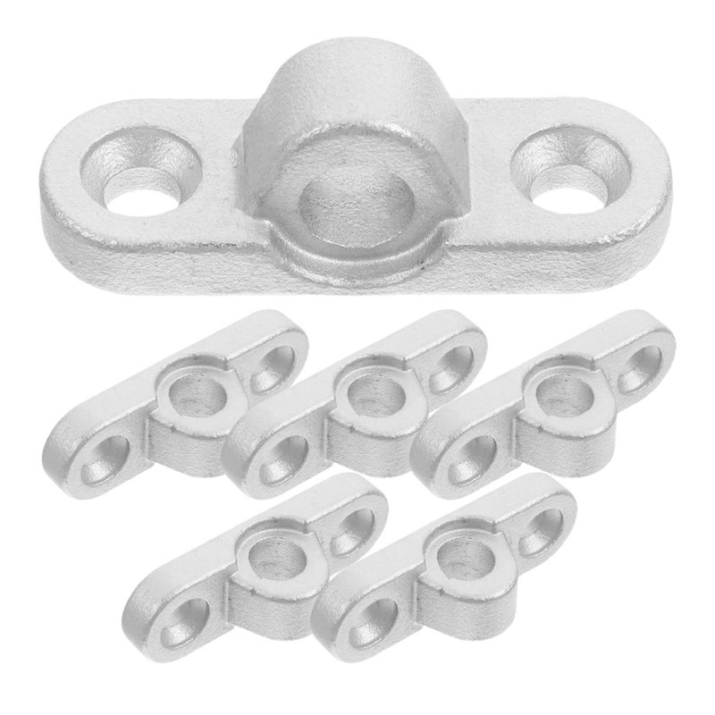 6 Pcs Stainless Steel Awning Mounting Bracket For Rvs Caravans Quick Secure Installation Durable Bottom Mounting Fittings - Image 2