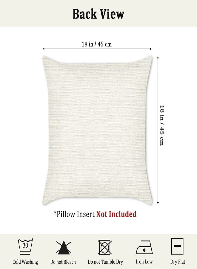 Bonhause Nautical Sailing Throw Pillow Covers 18 x 18 Inch Set of 4 Sailboat Compass Lighthouse Decorative Pillows Case Polyester Linen Cushion Covers for Couch Sofa Bed Home Decor - Image 5