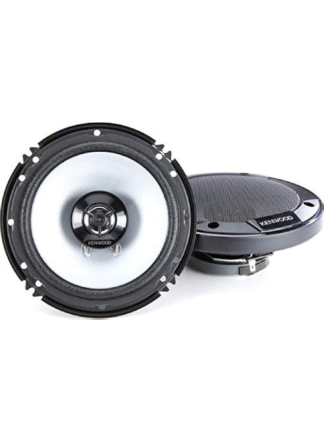 KENWOOD مكبرات صوت محورية للسيارة Kenwood KFC-1666S 300 وات مقاس 6.5 بوصة ثنائية الاتجاه مع معزز مجال الصوت - زوج - Image 3