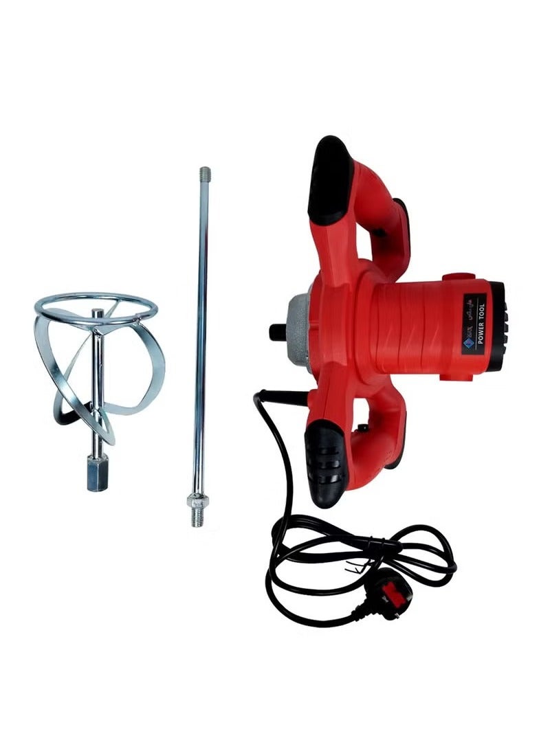الطلاء الكهربائي المحمول وخلاطة الخرسانة مع ملحق 220-240V M14 لقط القدرة أداة السلطة 1300W خلاط الحفر  - Image 5