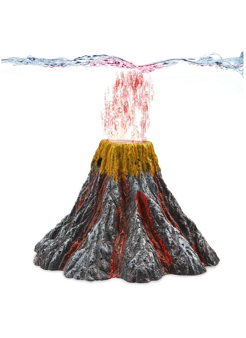 AS SEEN ON TV Aquarium Fish Tank Decoration Air Bubble Volcano Rock Oxygenates Water and Improves Circulation Multicolor Big  - Image 1
