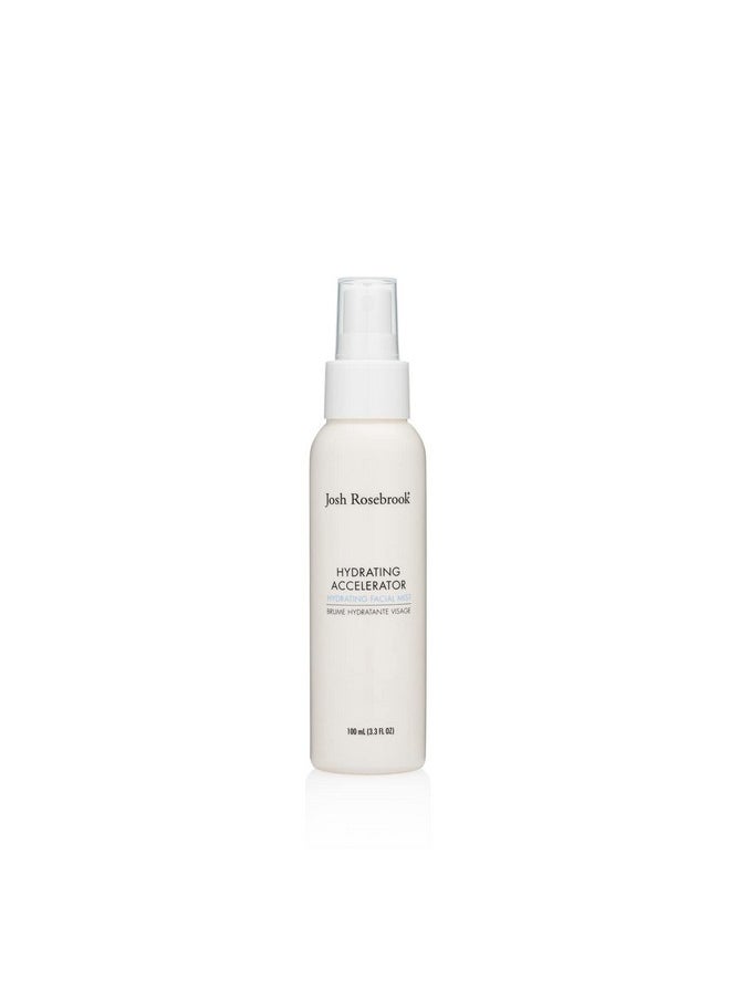 Josh Rosebrook Josh Rosebrook Face Mist Hydrating Spray - Refreshing & Lightweight Antioxidant Hydrating Accelerator - Natural Facial Spray for All Skin Types (100 mL (3.3 fl oz))  - Image 1