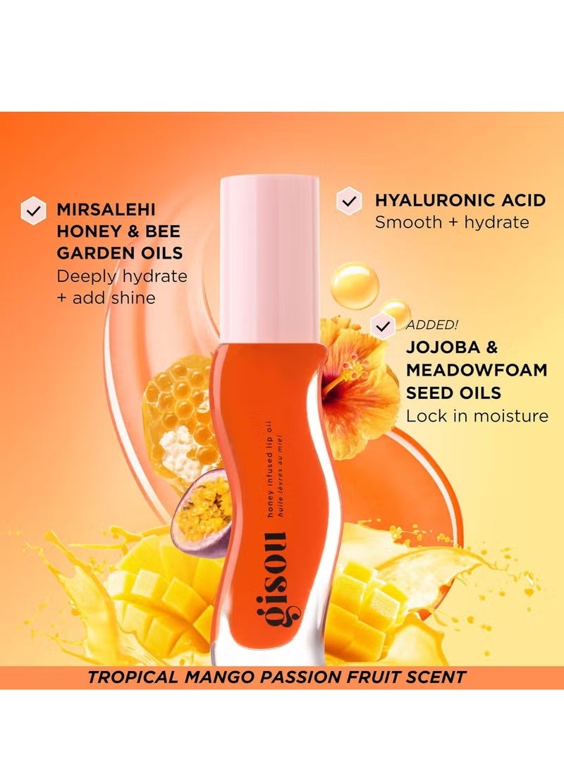 Gisou Honey Rich Lip Oil, Mango Passion Punch, 8ml - Image 2