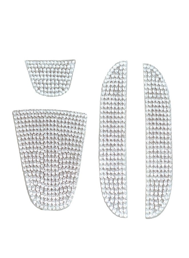 CUCHIYUN Bling Crystal Car Front Emblem Cover Sticker Compatible with Honda 10th Gen Civic Sedan 2022 2021 2020 2019 2018 (car Front Logo) - Image 1