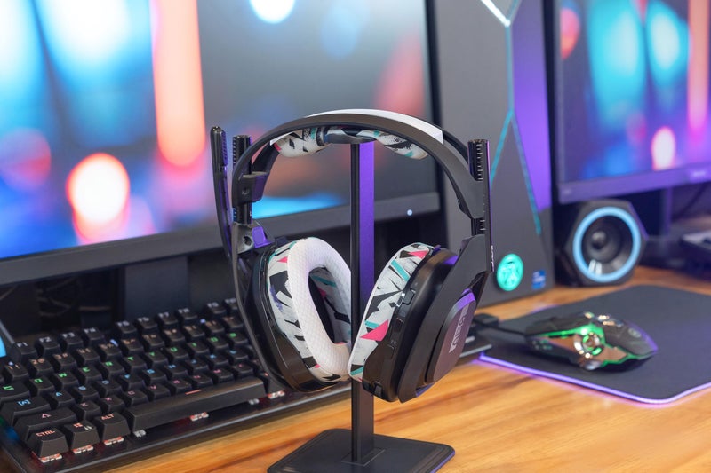 WC Mod Kit A50 - Cooling Gel Earpads + Headband Replacement for Astro A50 Gen 4, Gen 5 & A50X by Wicked Cushions | Enhanced Comfort, Cooling & Durability | 90's White - Image 3