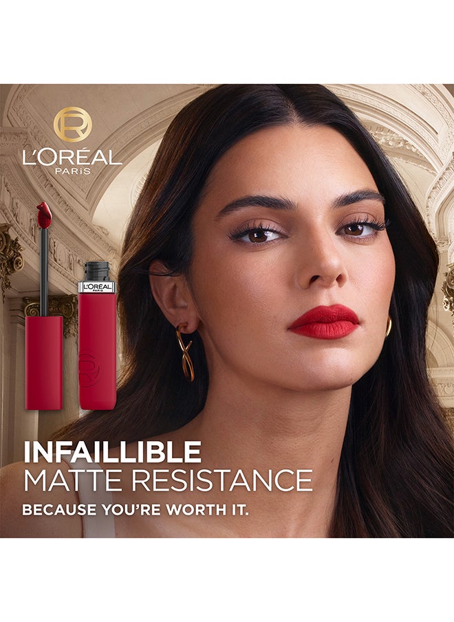 L'OREAL PARIS - Infaillible Liquid Lipstick Le Matte Resistance 16h - 210, Tropical Vacay - Image 1