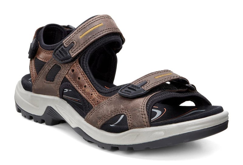 ECCO Men's Yucatan outdoor offroad hiking sandal, Espresso/Cocoa Brown/Black, 47 EU (US Men's 13-13.5 M)