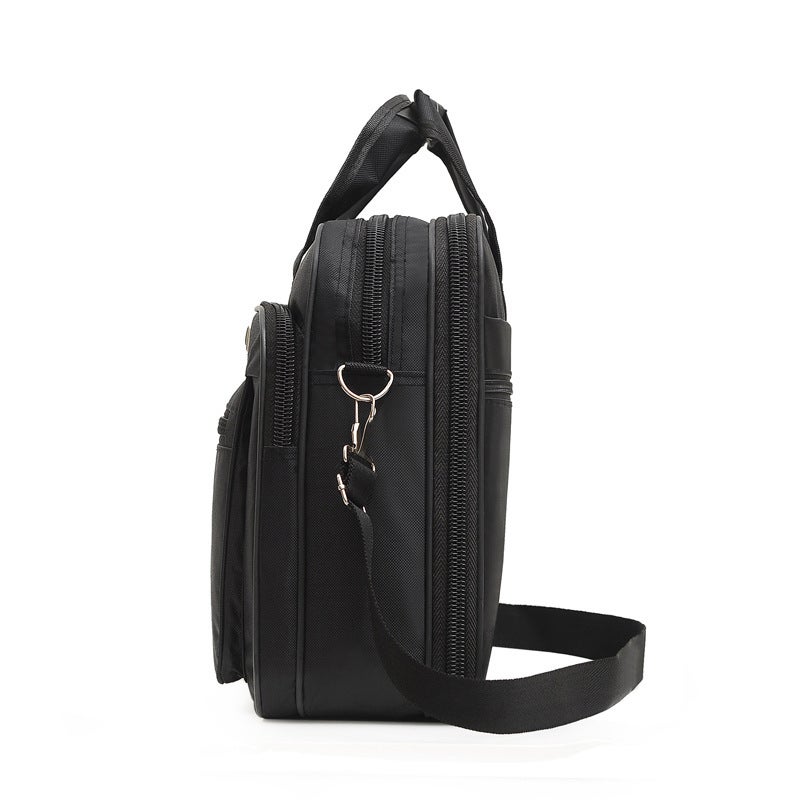 Portable Shoulder Notebook Tablet Computer Bag 15 Inch Office Travel Student Printing Large Capacity Computer Bag - Image 4