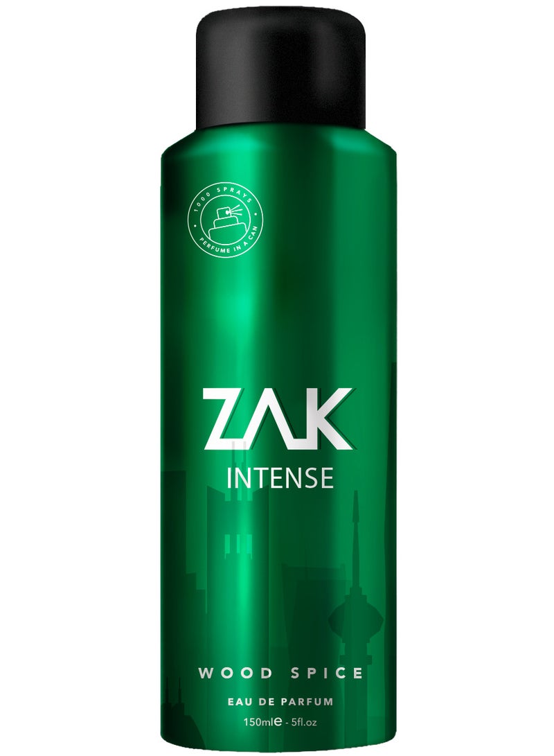 Zak Intense Wood Spice Eau De Parfum For Men-150 Ml - Image 1