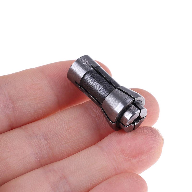 YXCCSE 4 Pack Die Grinder Collet Grinding Machine Clamping Collet,2 Pack 3mm and 2 Pack 6mm Die Grinder Collet Grinding Machine Clamping Collet Adapter 1/4" and 1/8" Arbors Shanks - Image 4