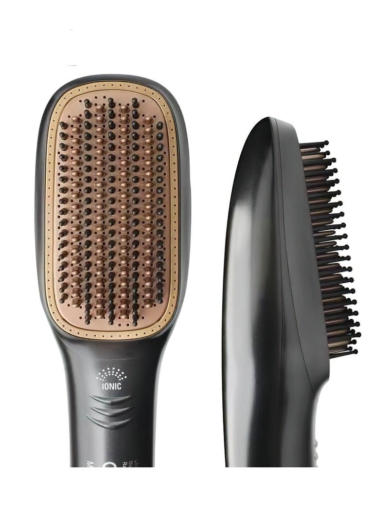 عام فرشاة مجفف الشعر المحترفة ومملس الشعر والمشط، 1200 واط، سيراميك تورمالين أيوني، فرشاة هواء ساخن، 3 إعدادات حرارية، جهاز مجفف ومصفف شعر متعدد الاستخدامات لجميع أنواع الشعر - Image 2