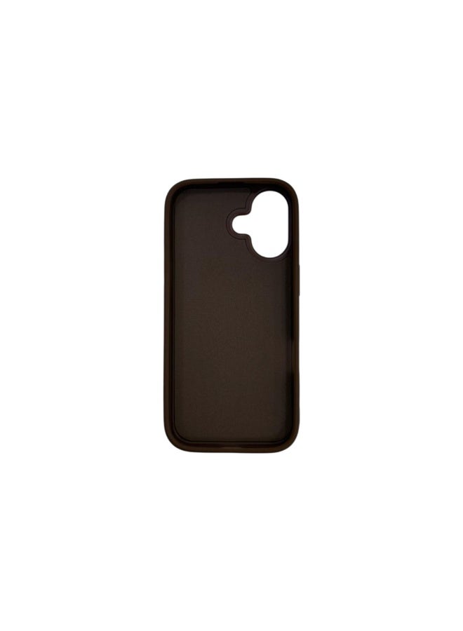 Maxora iPhone 16 Leather Case Magsafe, Black - Image 2