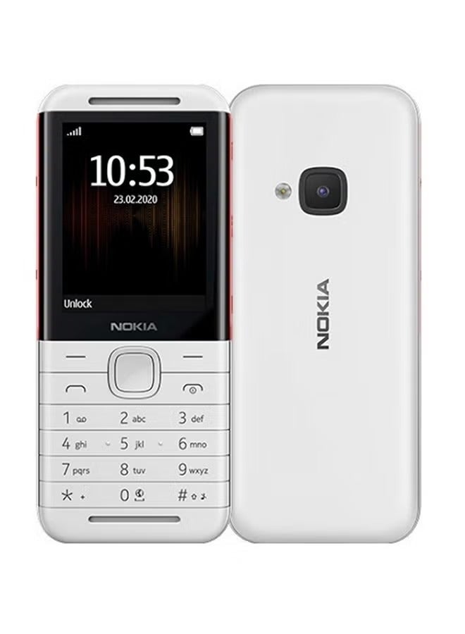 NOKIA 5310 Dual SIM White Red 8MB RAM 16MB GSM